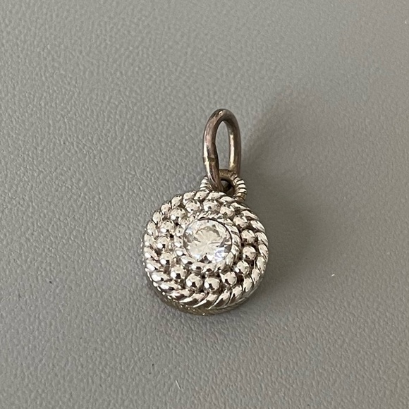 Judith Ripka Jewelry - Judith Ripka DQ CZ Sterling Silver Mini Pendant